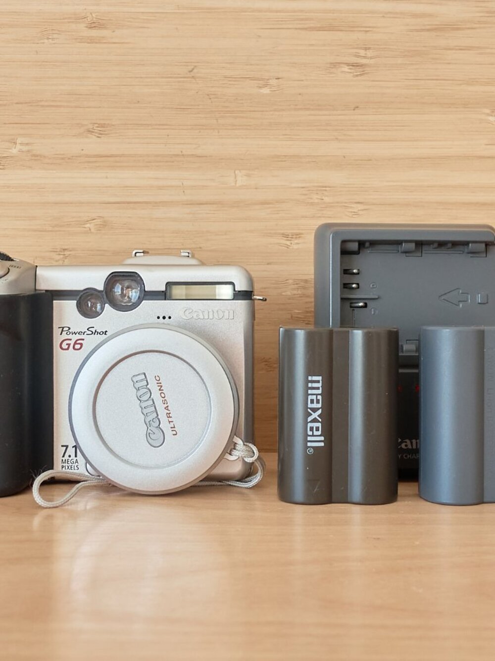 Canon PowerShot G6 Digital Camera Kit Vintage Y2K Digicam Tested